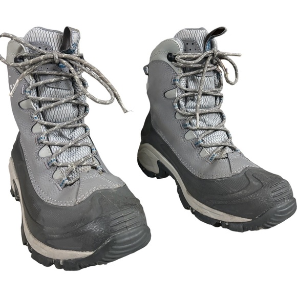 Columbia Bugaboot Women's Gray Insulated Waterproof Boots BL1572-051 Size 7.5 - Picture 3 of 13